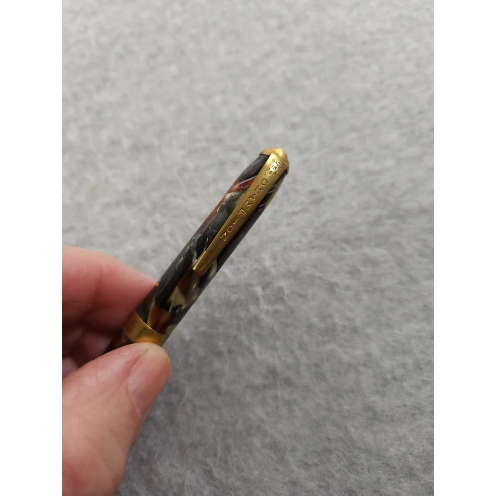 Vintage Champion Marbled Iridescent Mechanical Pencil Twist Lead Made USA